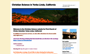 Christianscienceyorbalinda.com thumbnail