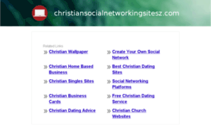 Christiansocialnetworkingsitesz.com thumbnail
