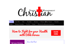 Christianstressmanagement.com thumbnail