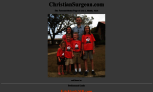 Christiansurgeon.com thumbnail