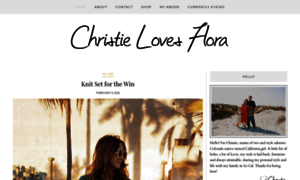 Christielovesflora.com thumbnail