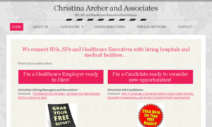 Christinaarcherandassociates.zohosites.com thumbnail