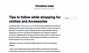 Christinaindiablog.wordpress.com thumbnail