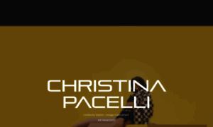 Christinapacelli.com thumbnail