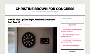 Christinebrowncongress.com thumbnail