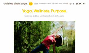 Christinechenyoga.com thumbnail