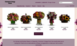 Christinescottageflorist.com thumbnail