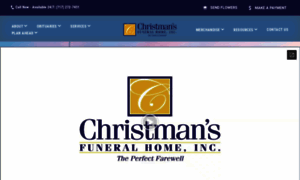 Christmansfuneralhome.com thumbnail