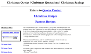 Christmas-quotes.com thumbnail