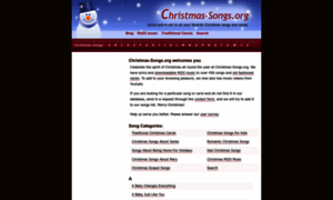 Christmas-songs.org thumbnail