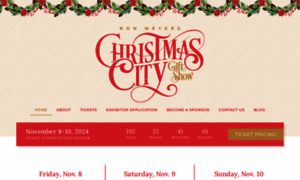Christmascitygiftshow.com thumbnail