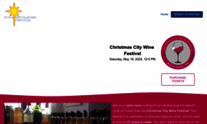 Christmascitywinefestival.org thumbnail