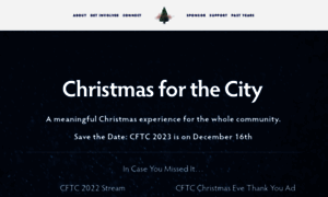 Christmasforthecity.com thumbnail