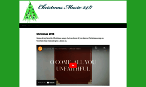 Christmasmusic247.com thumbnail