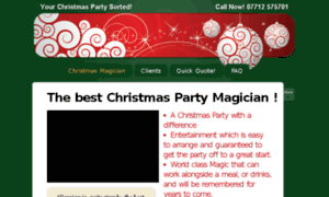 Christmaspartymagician.co.uk thumbnail