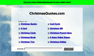 Christmasquotes.com thumbnail