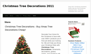 Christmastreedecorations2011.com thumbnail