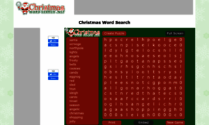 Christmaswordsearch.net thumbnail