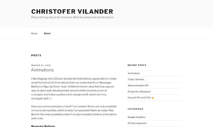 Christofervilander.se thumbnail