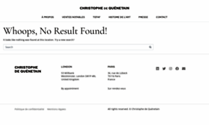 Christophedequenetain.com thumbnail