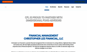 Christopherleefinancial.com thumbnail