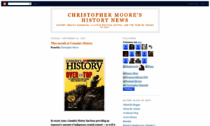 Christophermoorehistory.blogspot.ca thumbnail