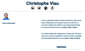Christopheviau.com thumbnail