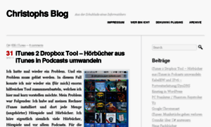 Christophs-blog.de thumbnail