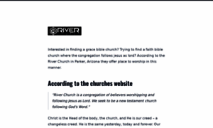 Christschurchontheriver.com thumbnail