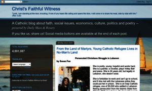 Christsfaithfulwitness.blogspot.com thumbnail