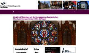 Christuskirche-ulm.de thumbnail