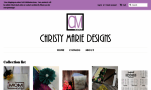 Christymariedesigns.com thumbnail