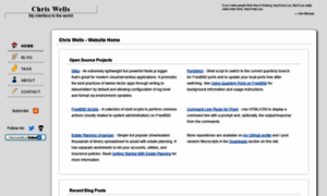 Chriswells.io thumbnail