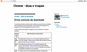 Chrome-dicas-e-truques.blogspot.com thumbnail