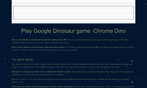 Chrome-dino.co thumbnail