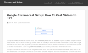 Chromecast-setup.net thumbnail