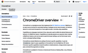 Chromedriver.chromium.org thumbnail