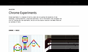 Chromeexperiments.com thumbnail