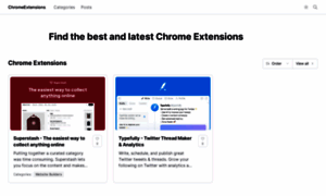 Chromeextensions.org thumbnail