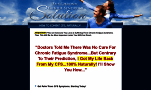 Chronicfatiguesyndromesolution.com thumbnail