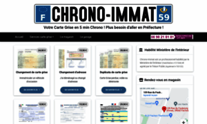 Chrono-immat.com thumbnail