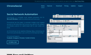Chronosocial.com thumbnail