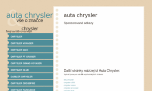 Chrysler.kvalitni-auto.cz thumbnail