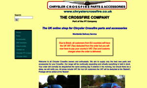 Chryslercrossfire.co.uk thumbnail