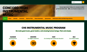 Chsminutemenmusic.org thumbnail