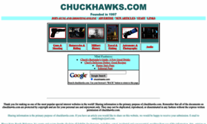 Chuckhawks.com thumbnail