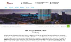 Chungcu6th-element.com thumbnail