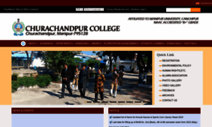 Churachandpurcollege.edu.in thumbnail