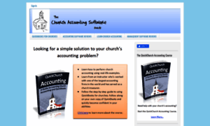 Churchaccountingsoftwareguide.com thumbnail