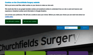 Churchfieldssurgery.co.uk thumbnail
